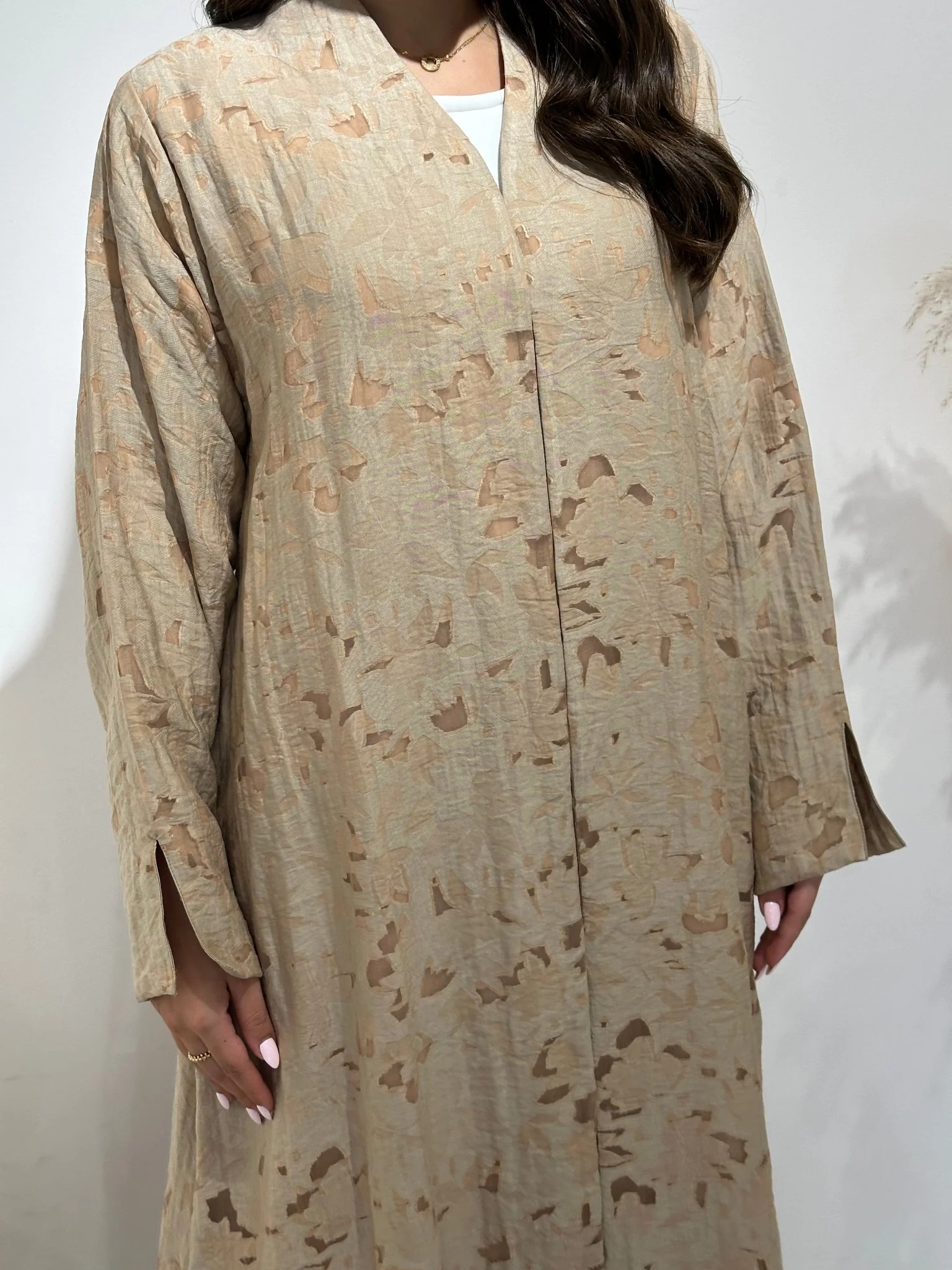 C 1415-01 Tamarind Abaya - Image 2