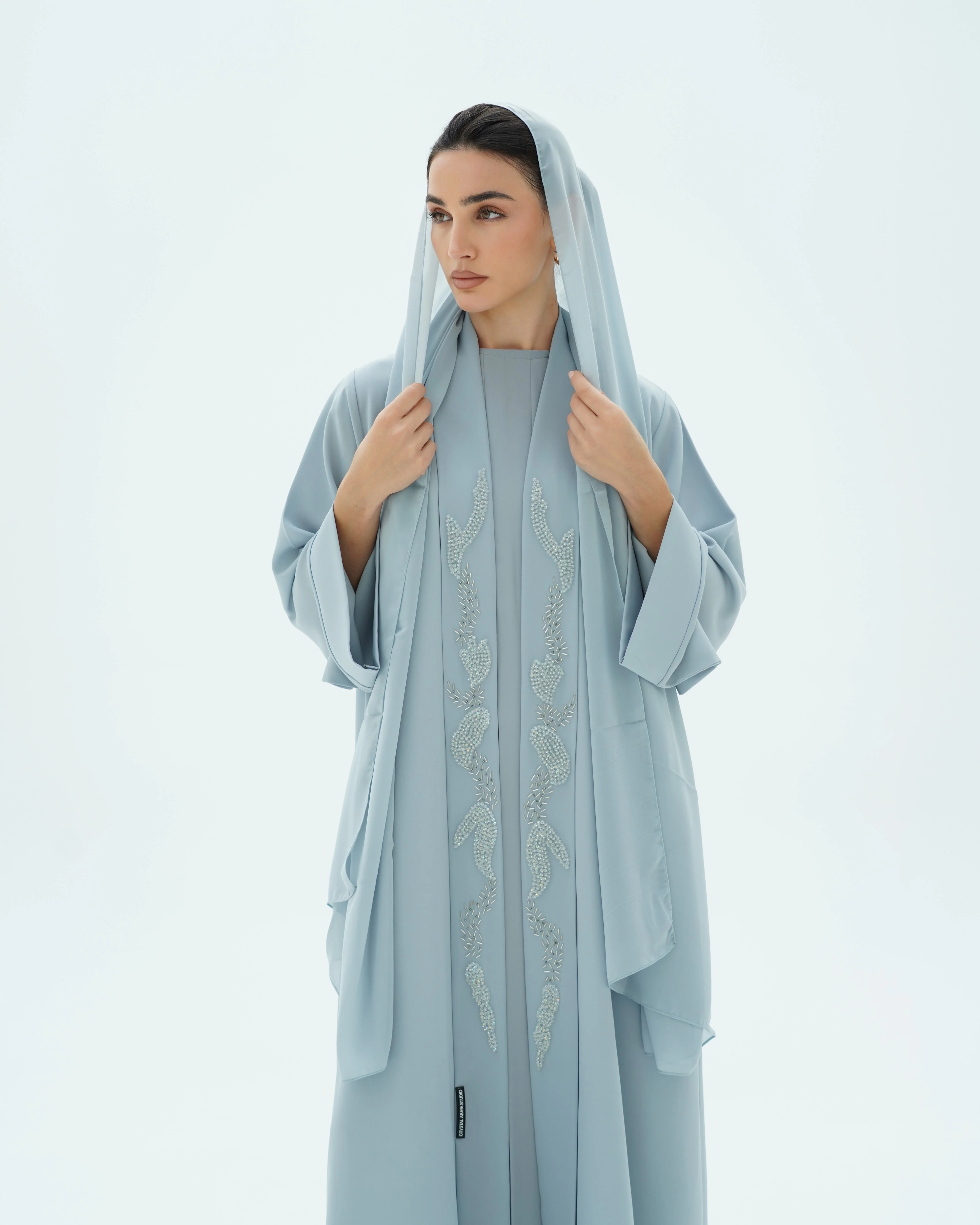 C 1703 Noor Abaya - Image 3
