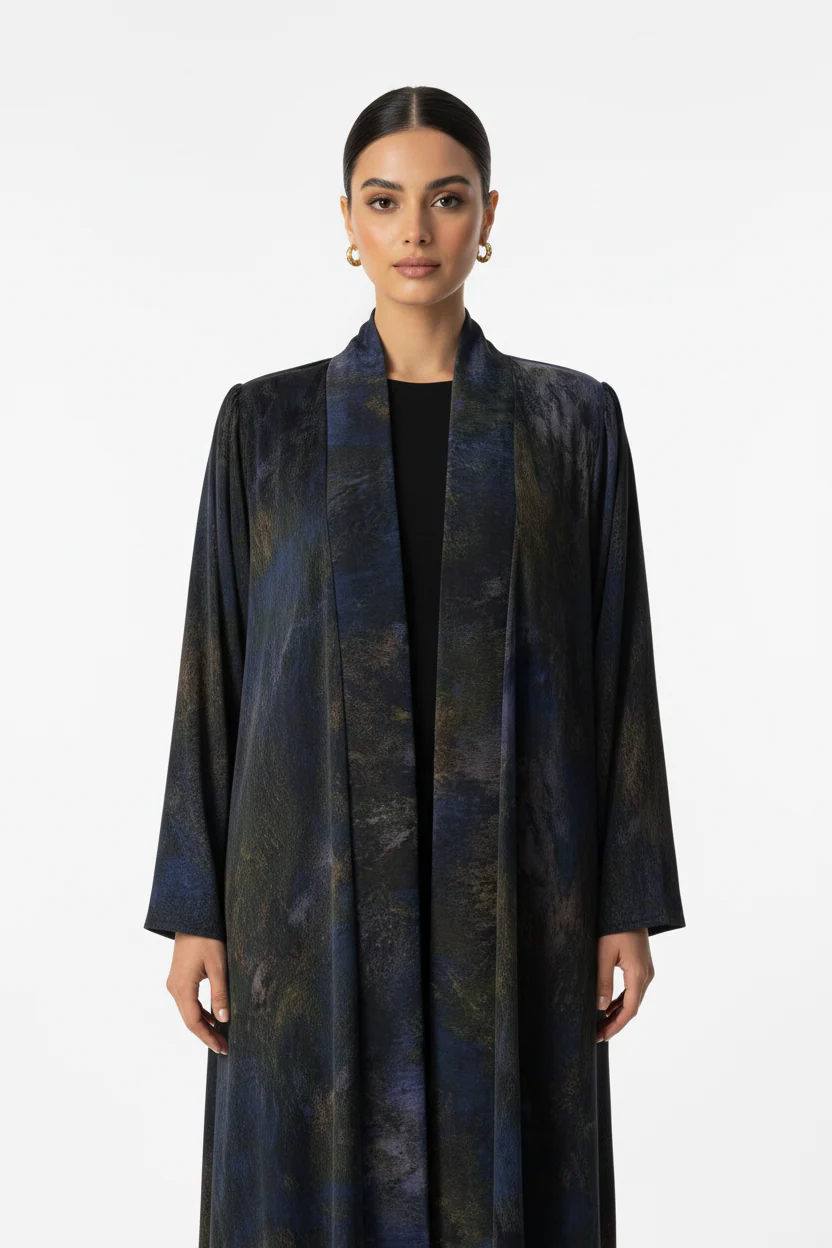 C 1996 Premium Blue Green Abaya
