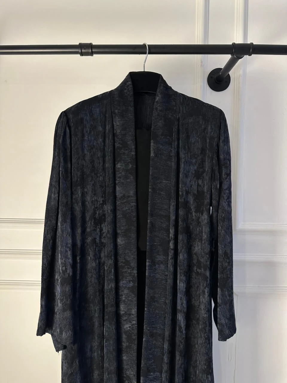 C 1997 Premium Blue Grey Abaya - Image 3