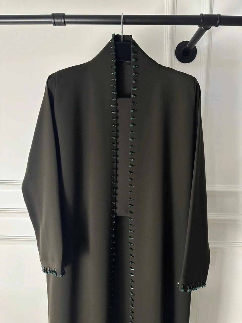 C 2019-01 Dark Olive Abaya - Image 3