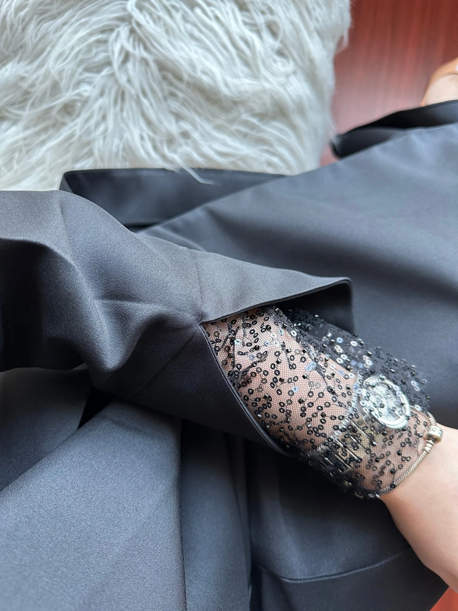 C-Black-Work-Abaya-133 - Image 12