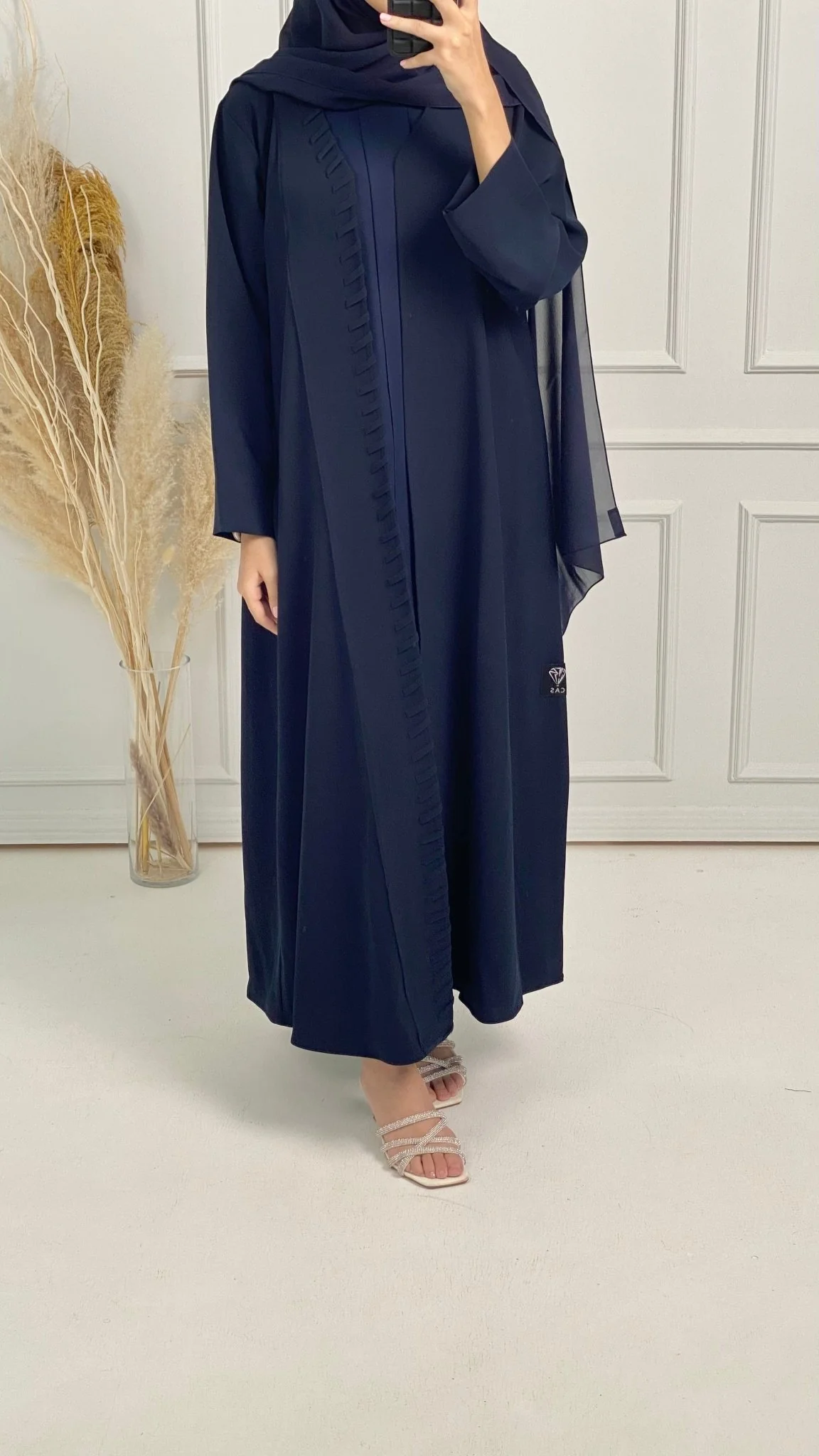 C-Blue-Crepe-Summer-Abaya