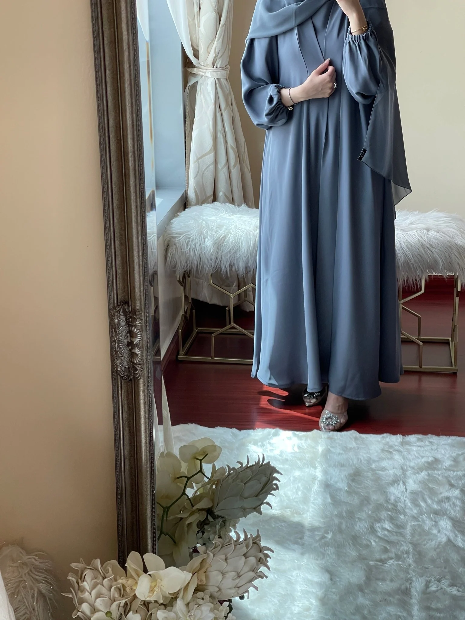 C-Grey-Nada-Abaya - Image 3