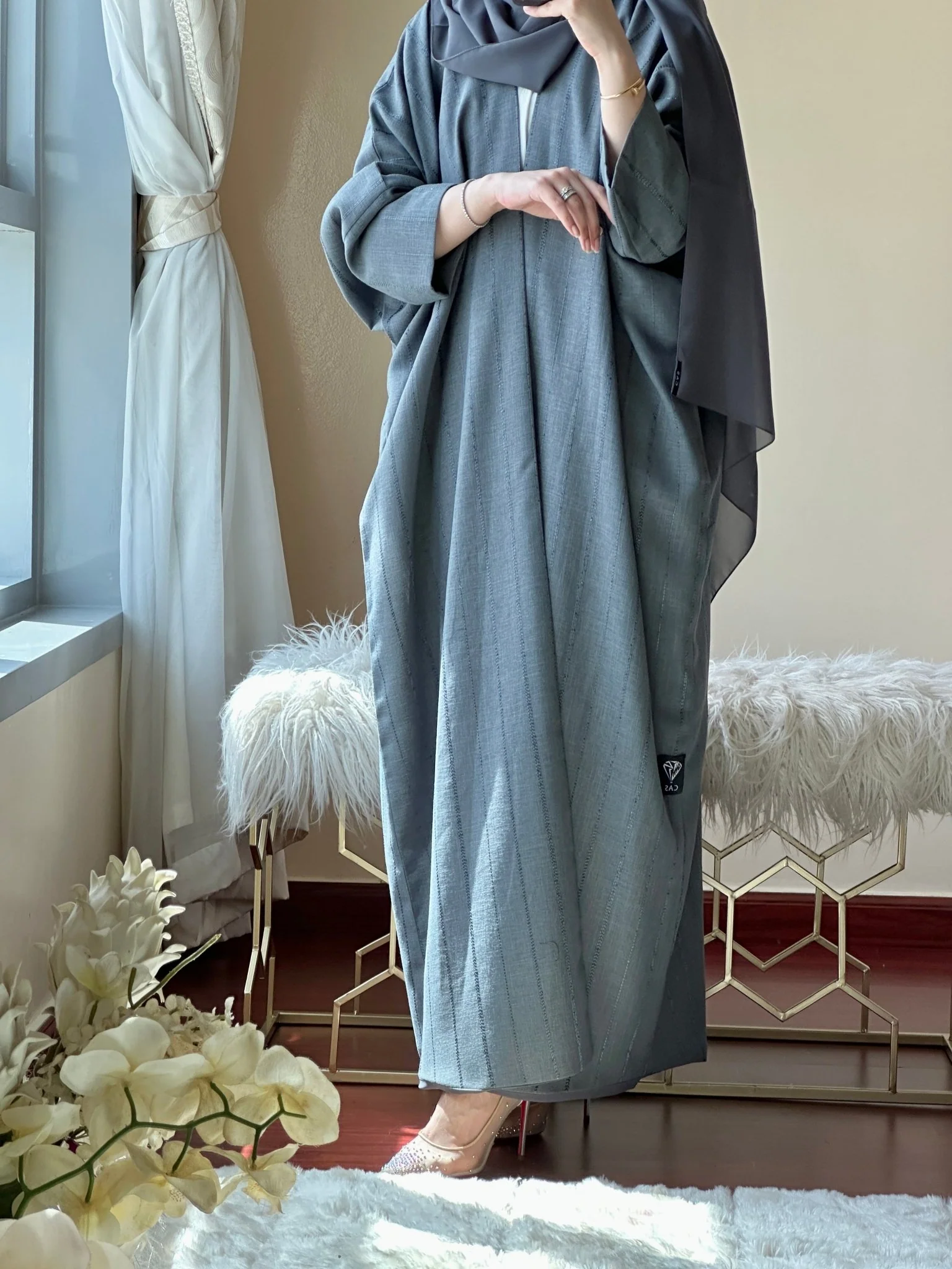 C-Grey-Summer-Linen-Bisht-Abaya