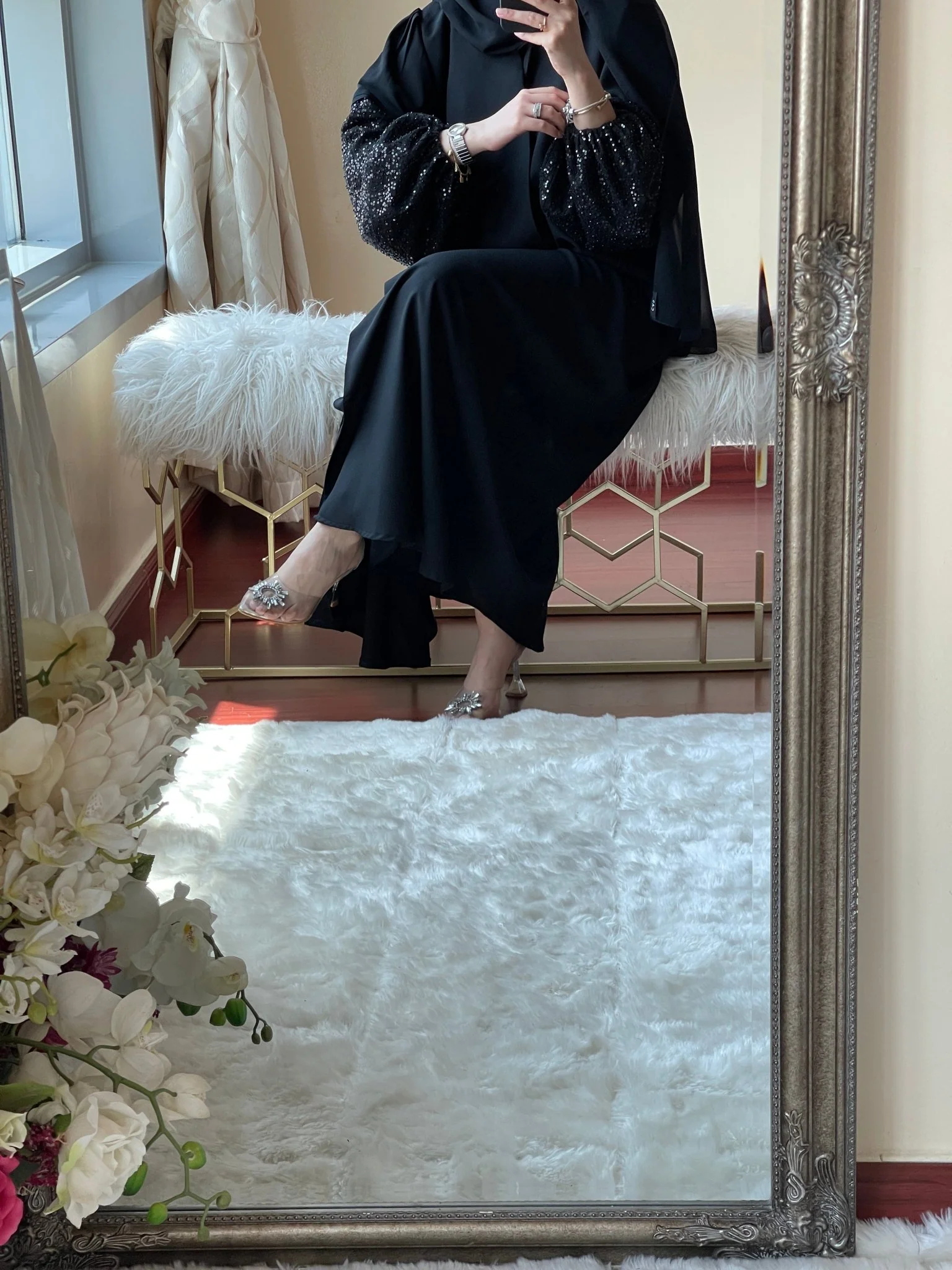 C-May-Jacquard-Abaya-11-03 - Image 6