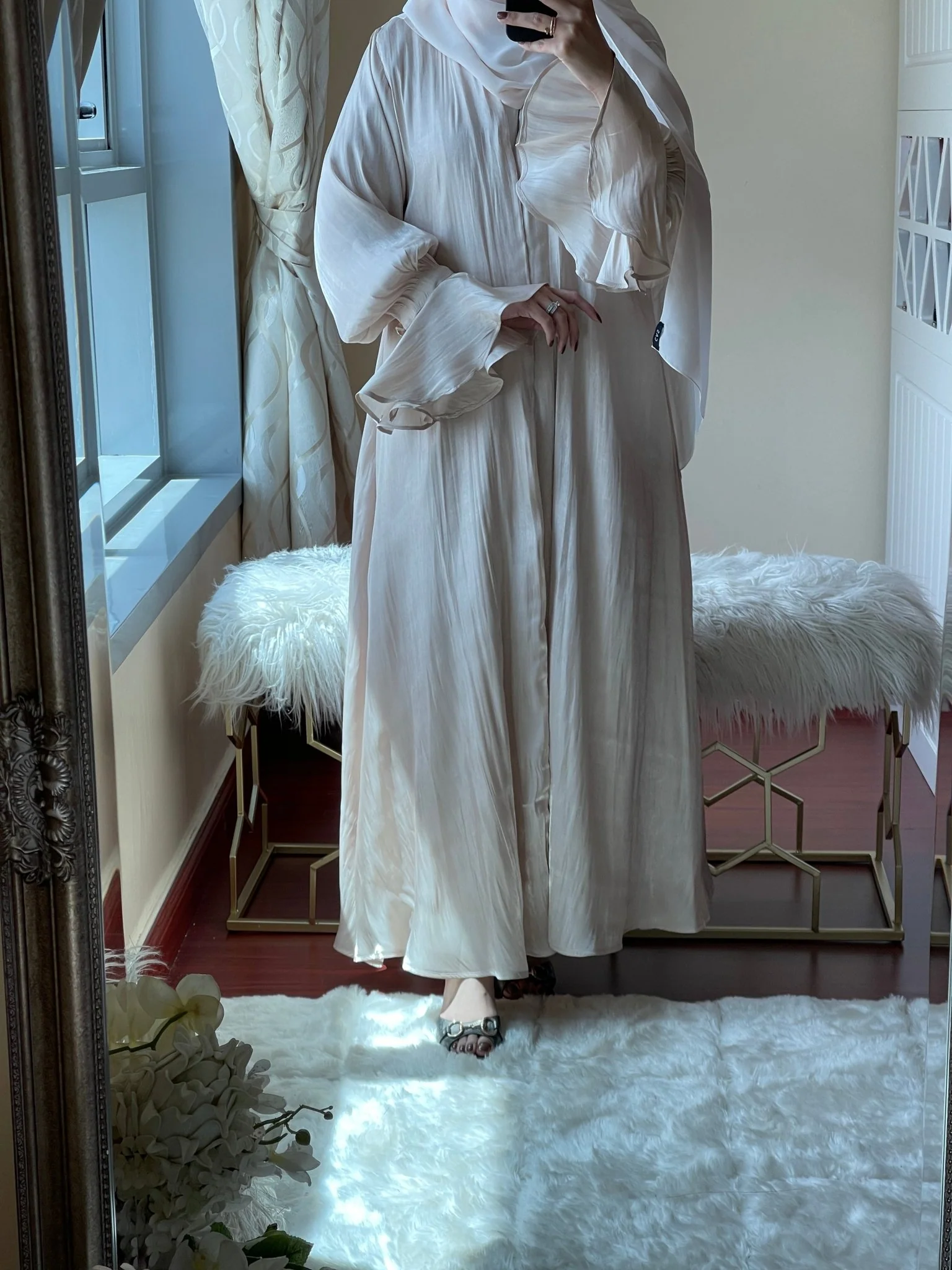 C-Organza-Abaya - Image 3