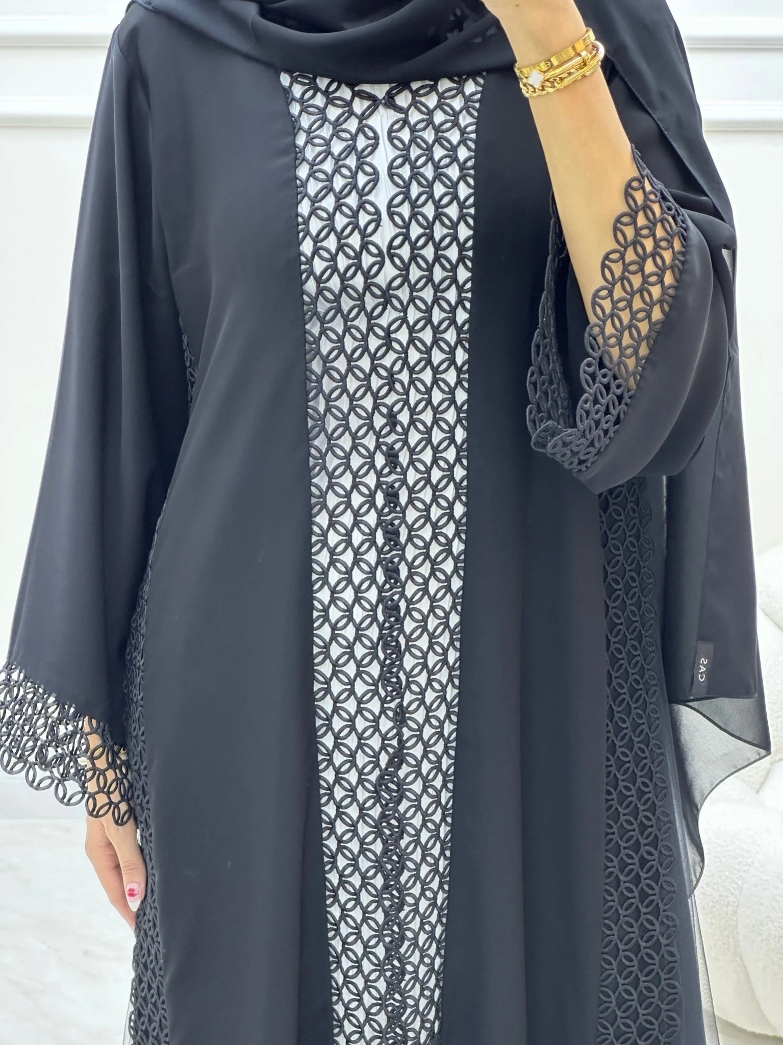 C Ramadan Black Eid Abaya 15 - Image 2