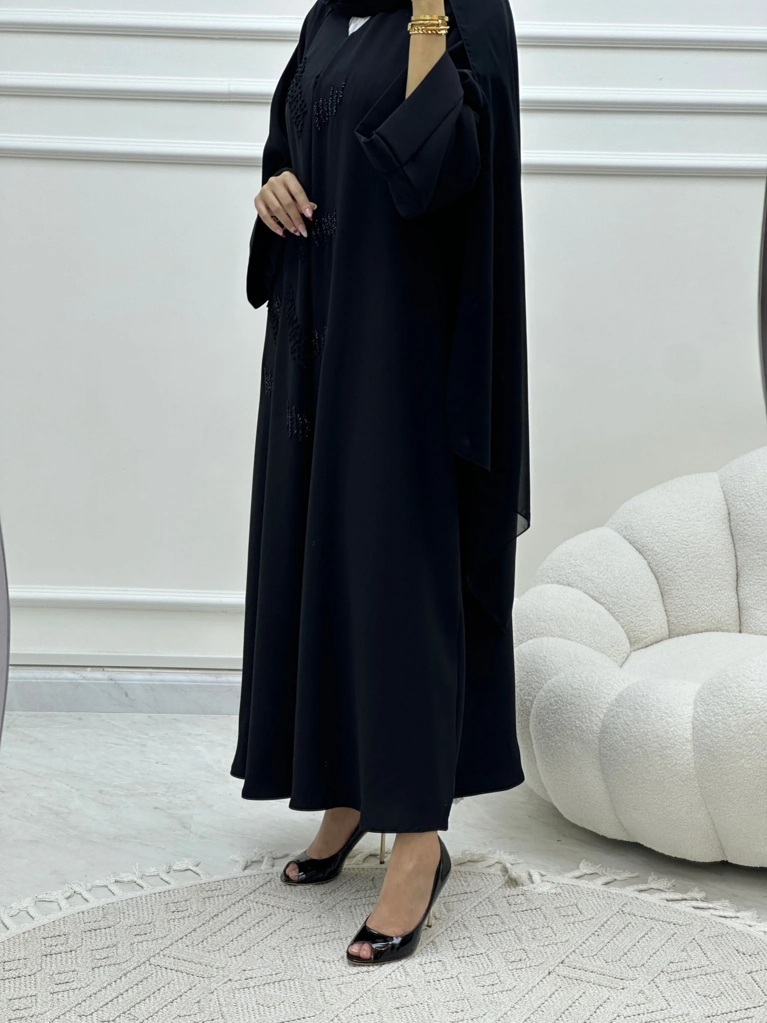 C Ramadan Black Eid Abaya 16 - Image 10