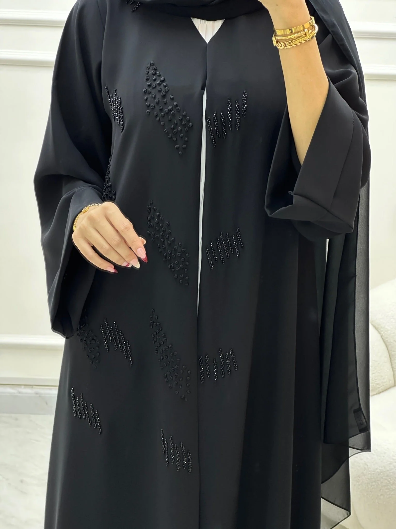C Ramadan Black Eid Abaya 16 - Image 2