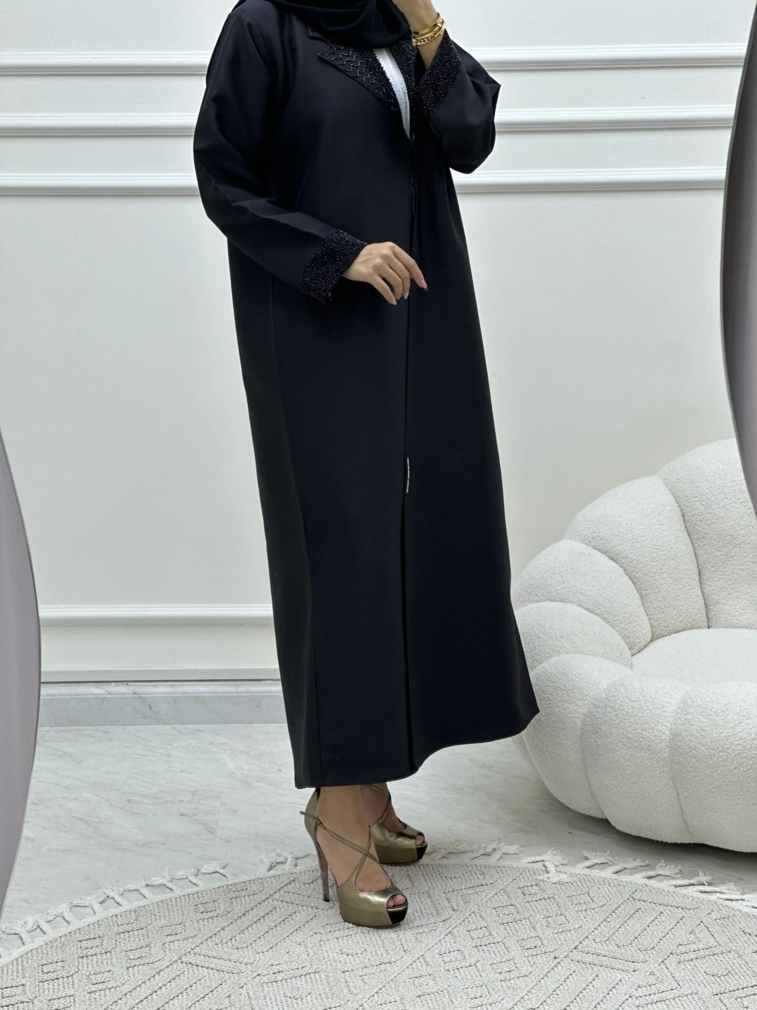 C Ramadan Black Eid Abaya 17 - Image 12