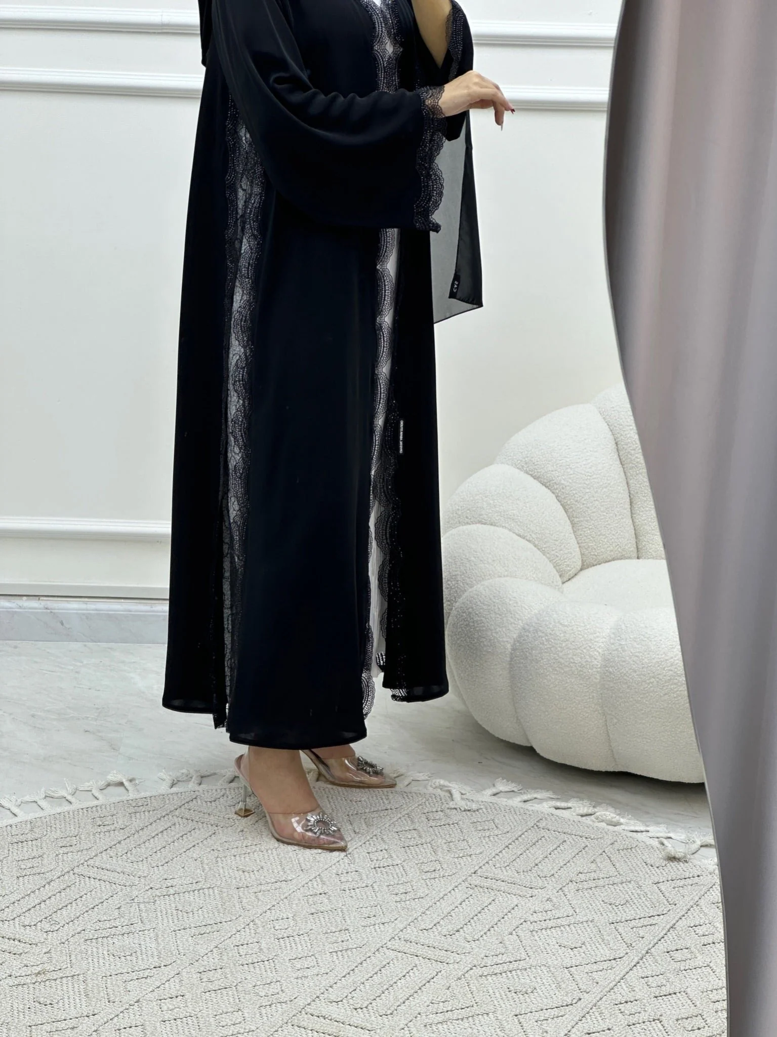 C Ramadan Black Eid Abaya 22 - Image 8