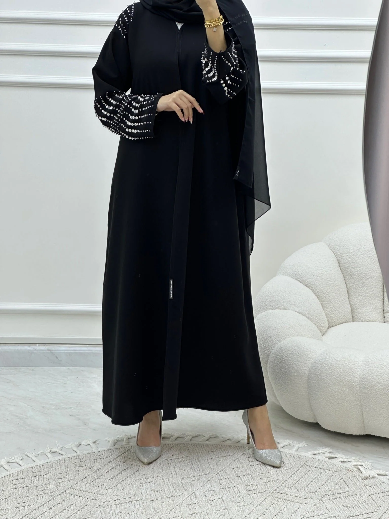 C Ramadan Black Eid Abaya 26 - Image 11