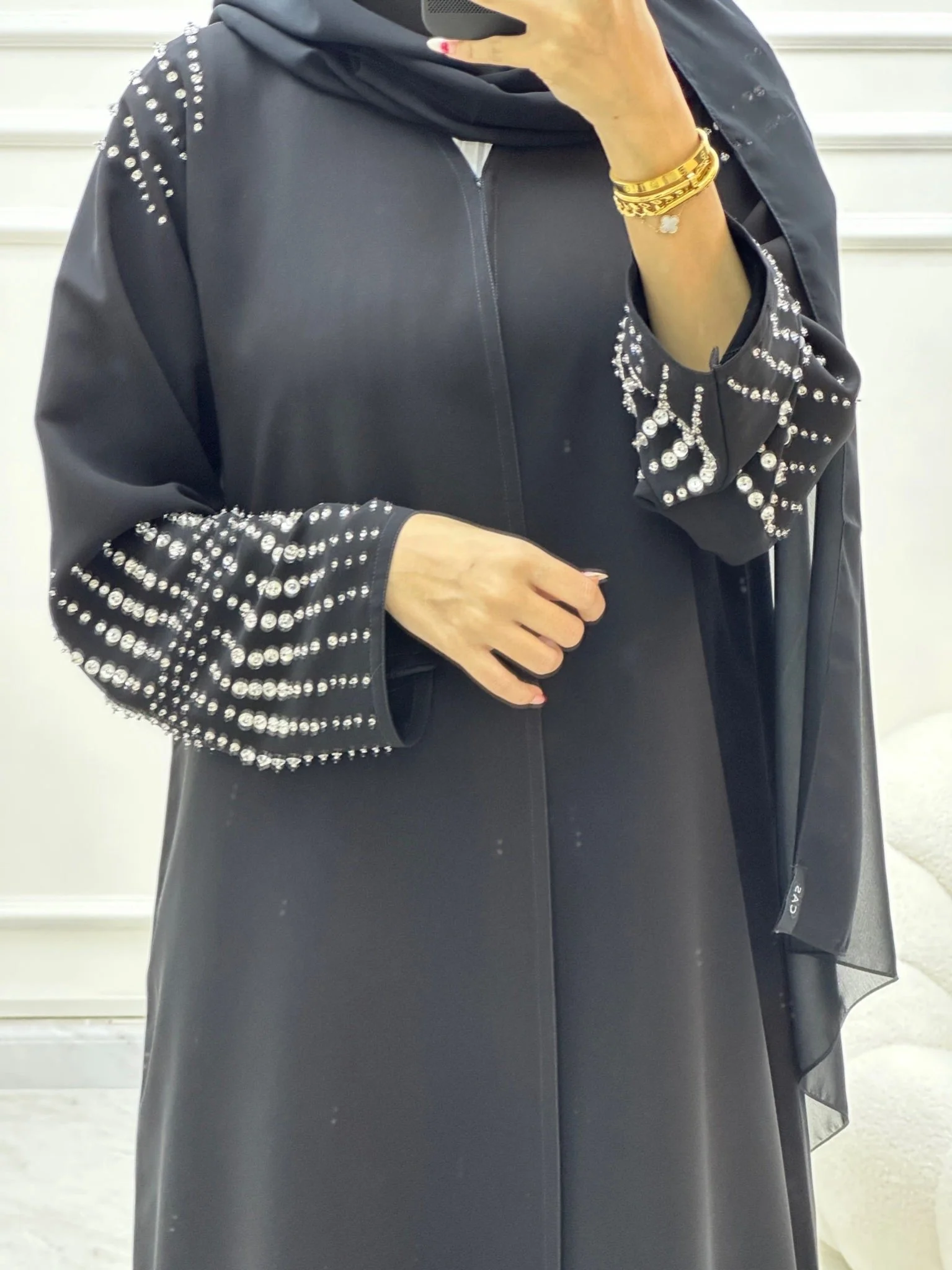 C Ramadan Black Eid Abaya 26 - Image 2
