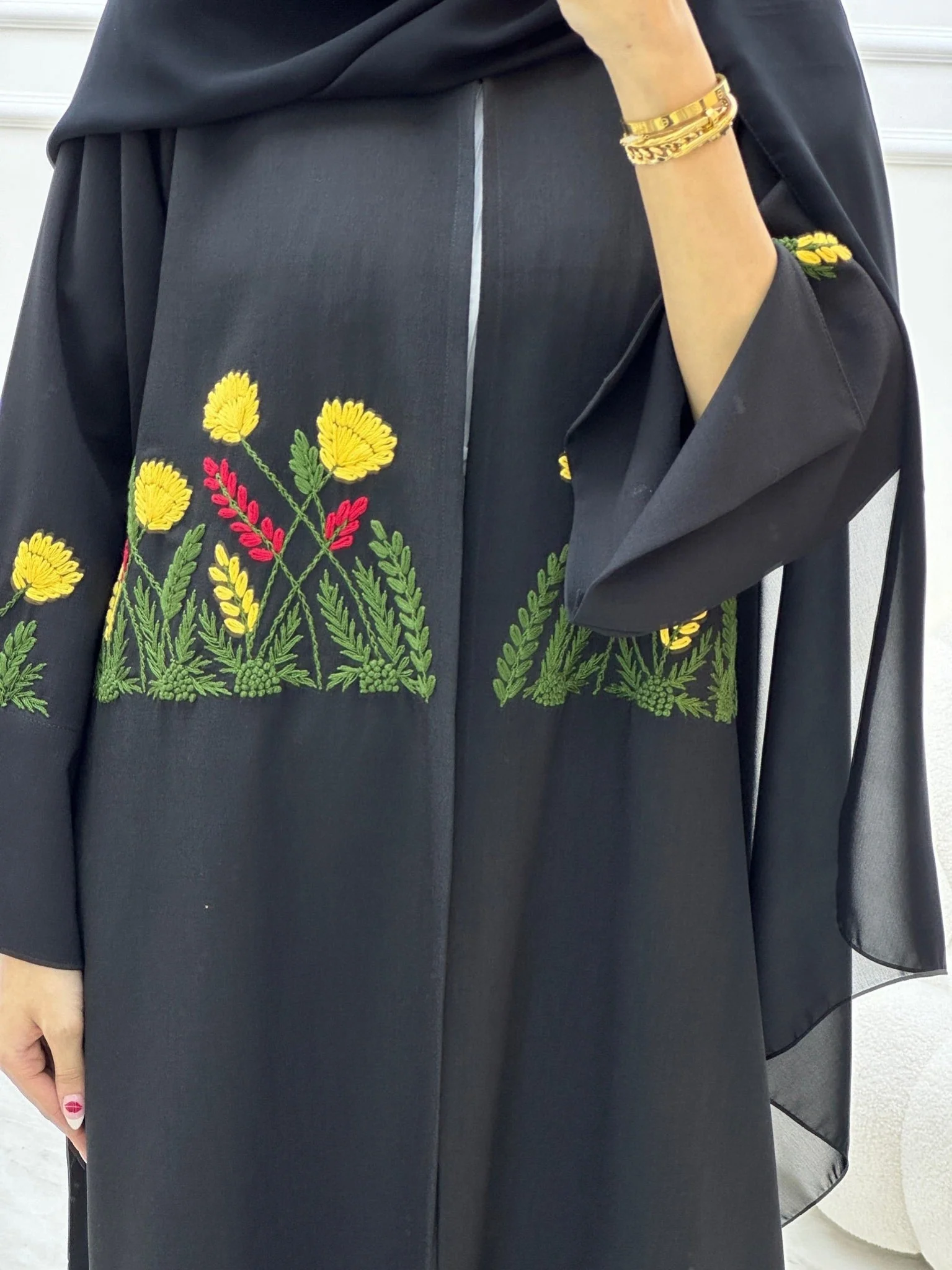 C Ramadan Black Eid Abaya 30 - Image 8