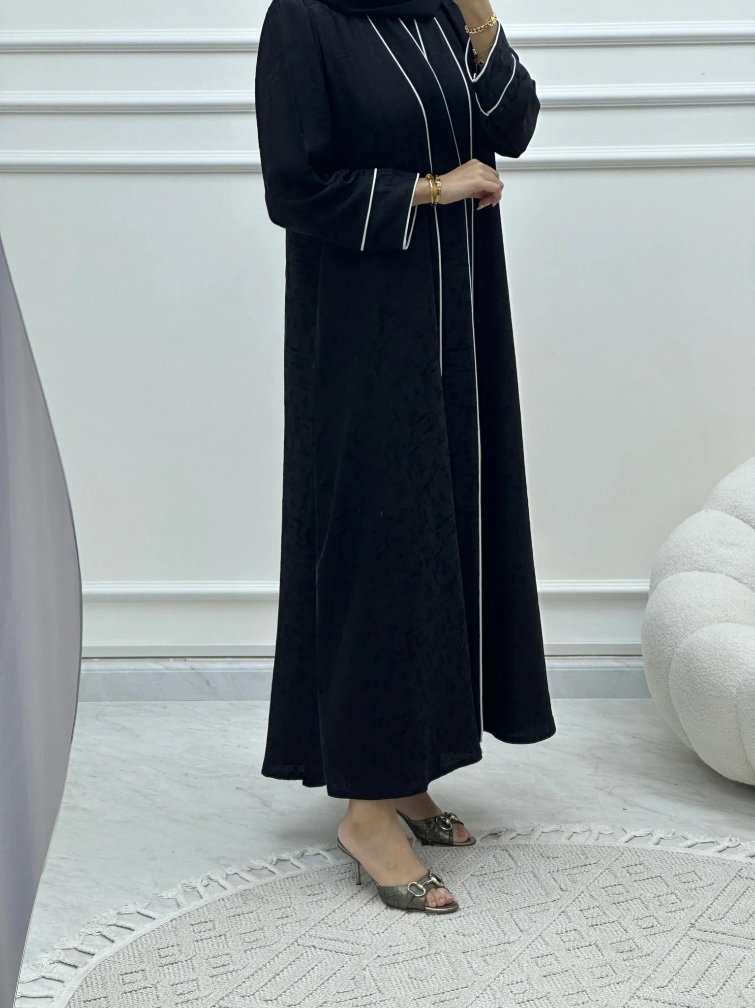 C Ramadan Black Eid Abaya 32 - Image 10