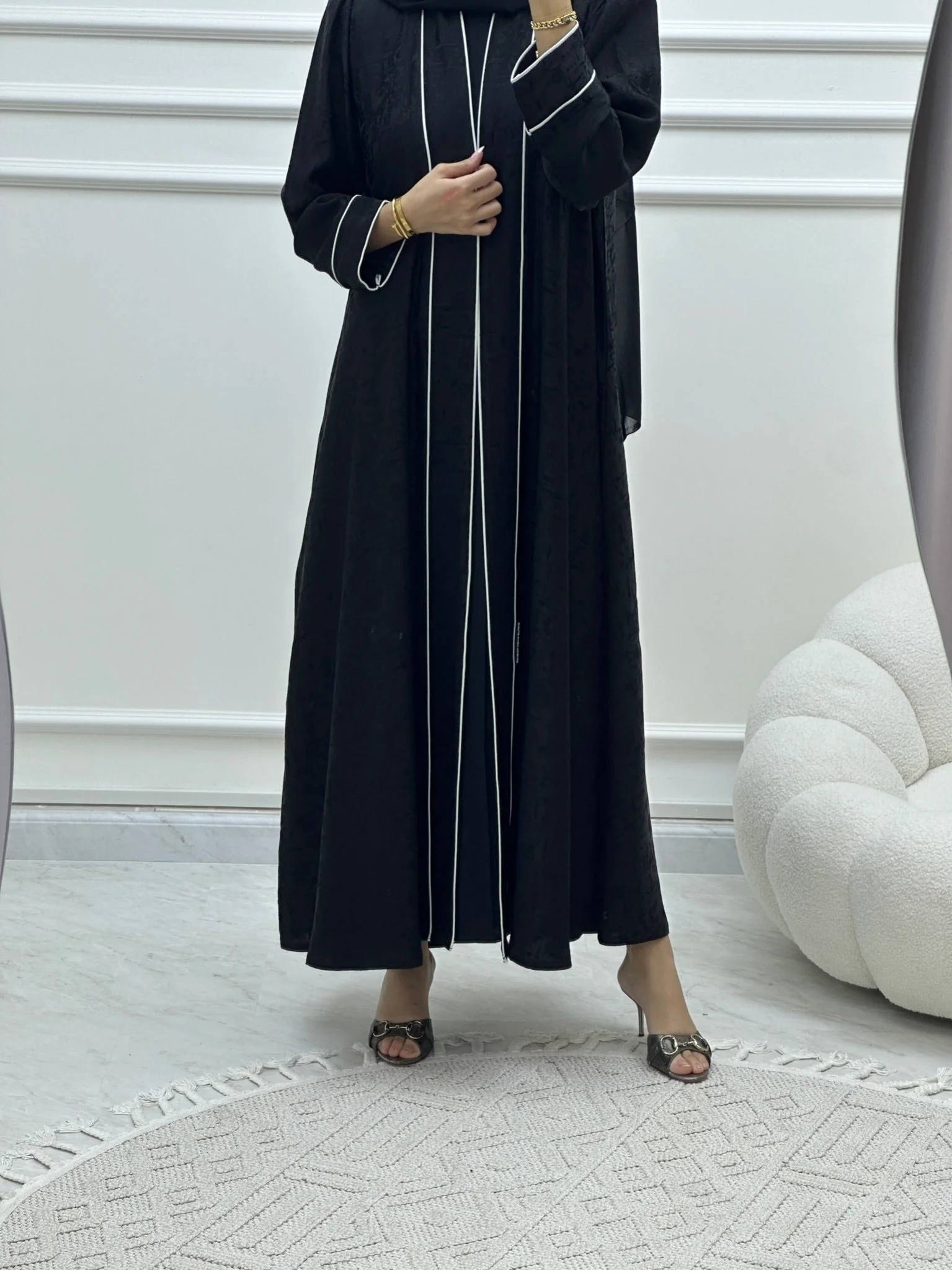 C Ramadan Black Eid Abaya 32 - Image 5