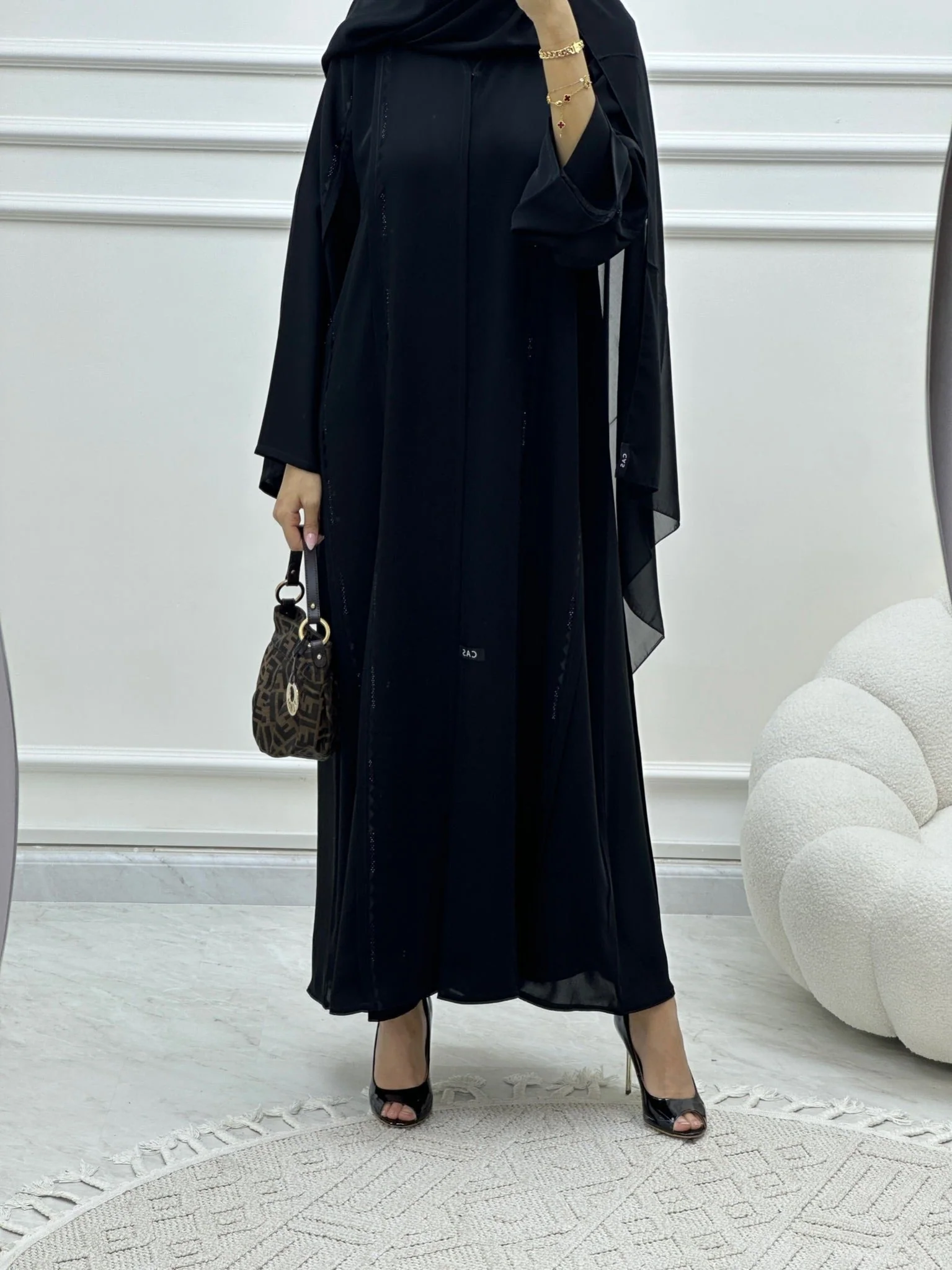 C Ramadan Black Eid Abaya 37 - Image 12