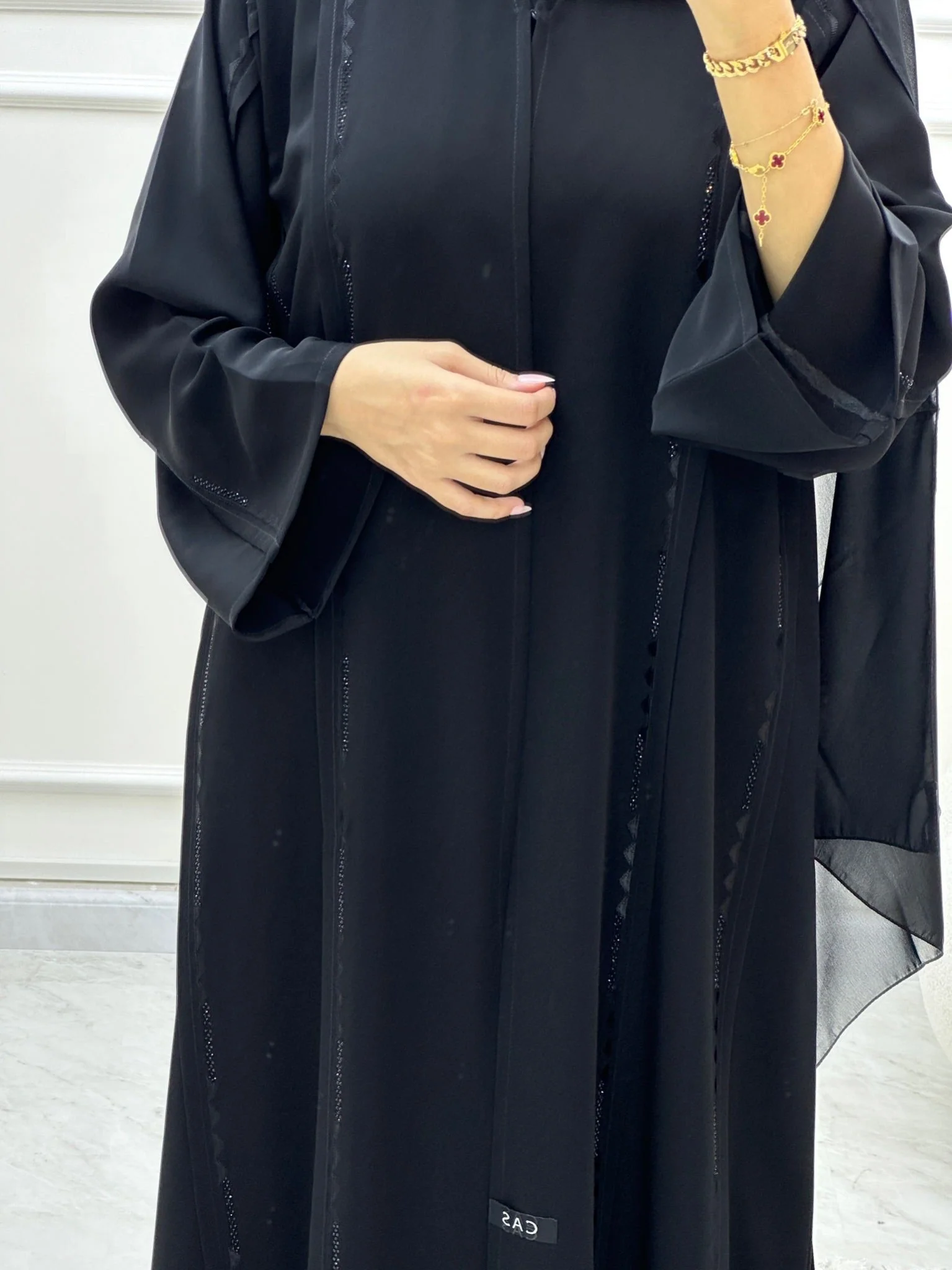 C Ramadan Black Eid Abaya 37 - Image 4