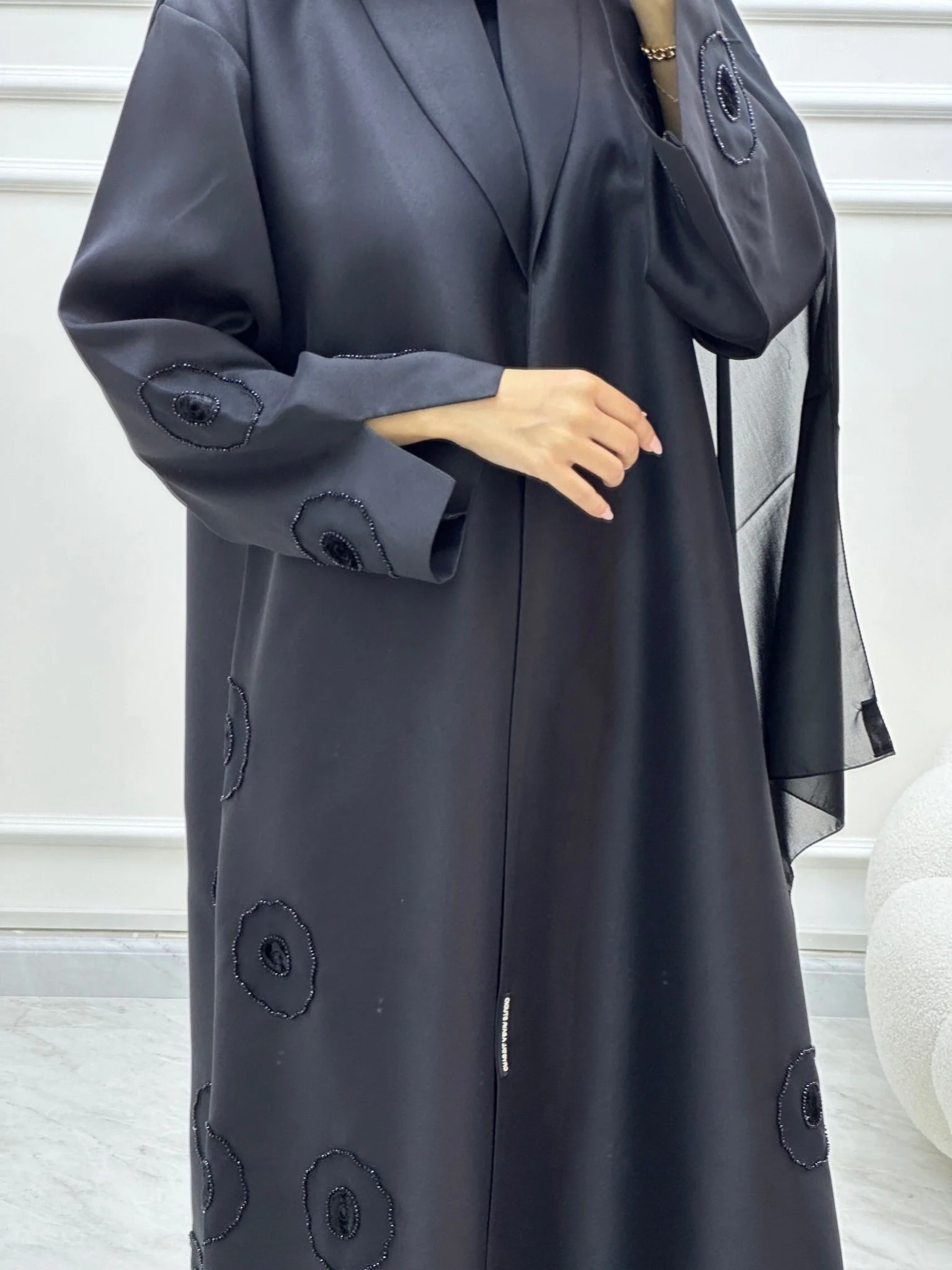 C Ramadan Black Eid Abaya 41 - Image 2