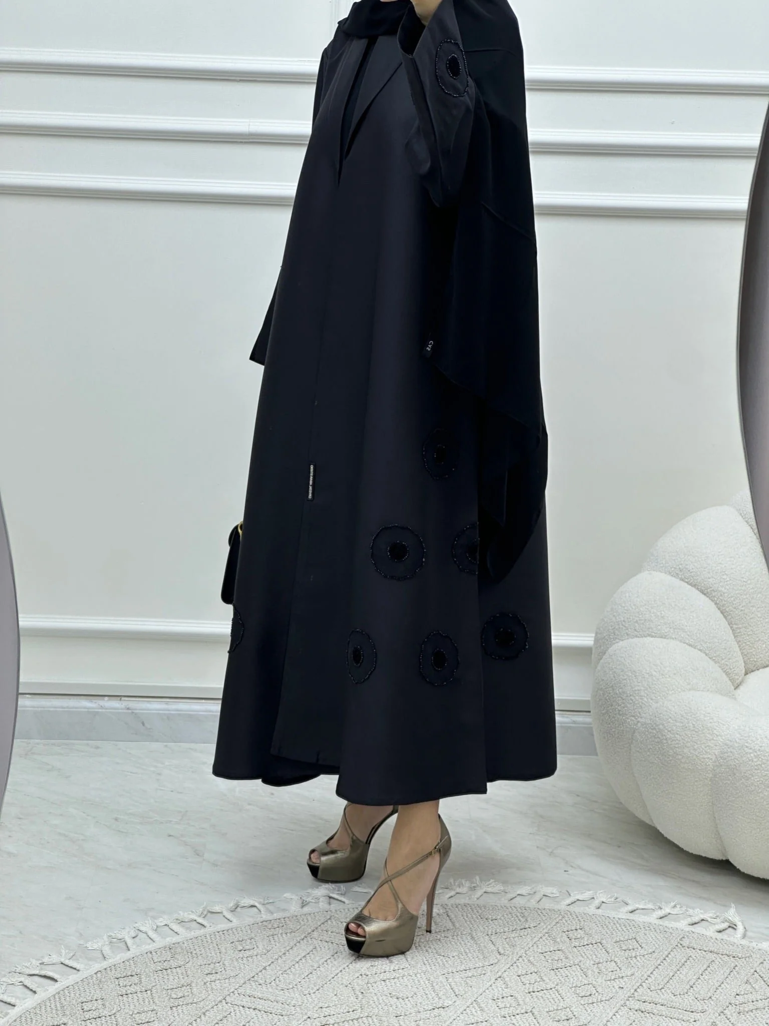 C Ramadan Black Eid Abaya 41 - Image 3
