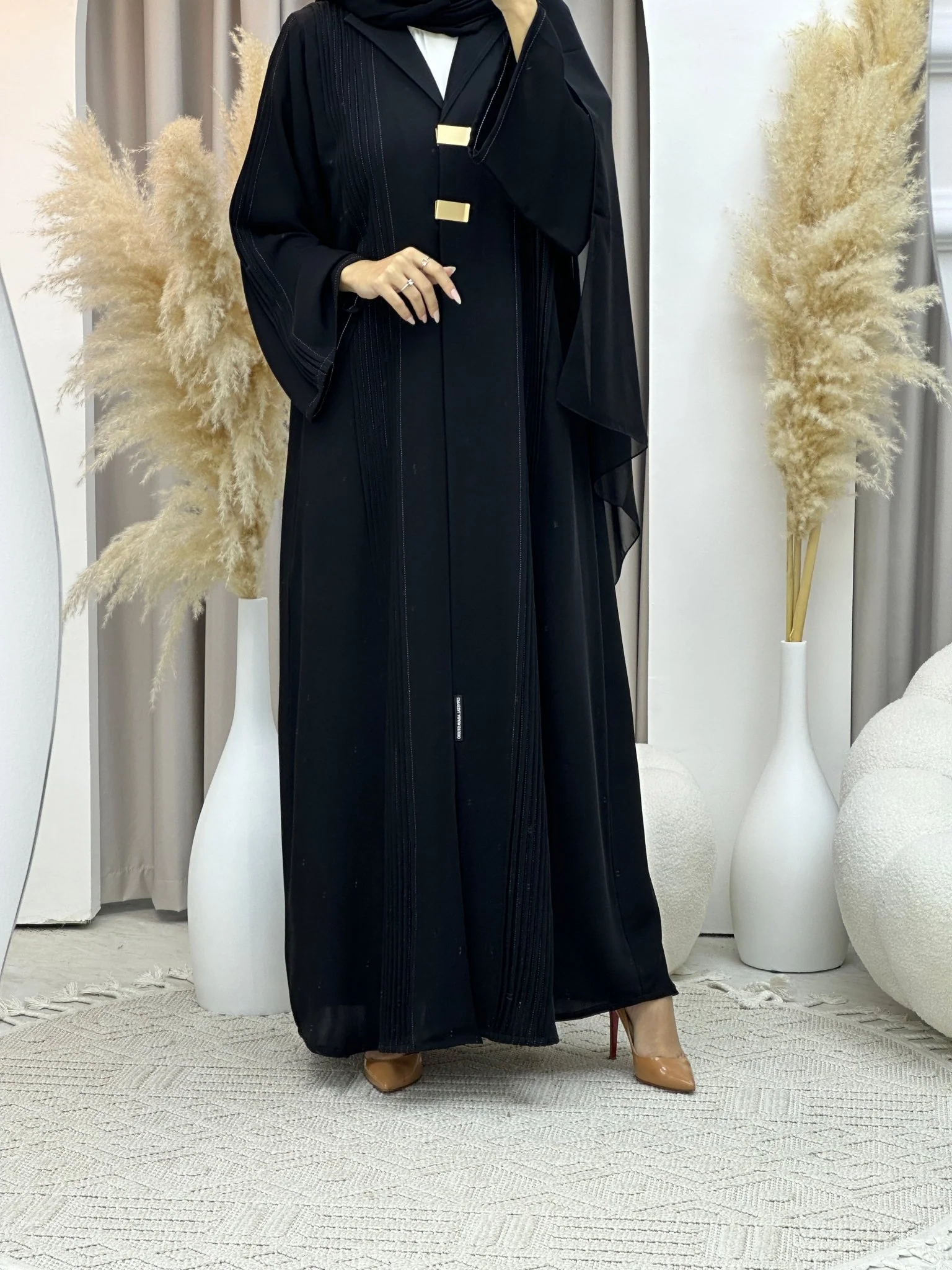 C Ramadan Black Eid Abaya 50 - Image 4