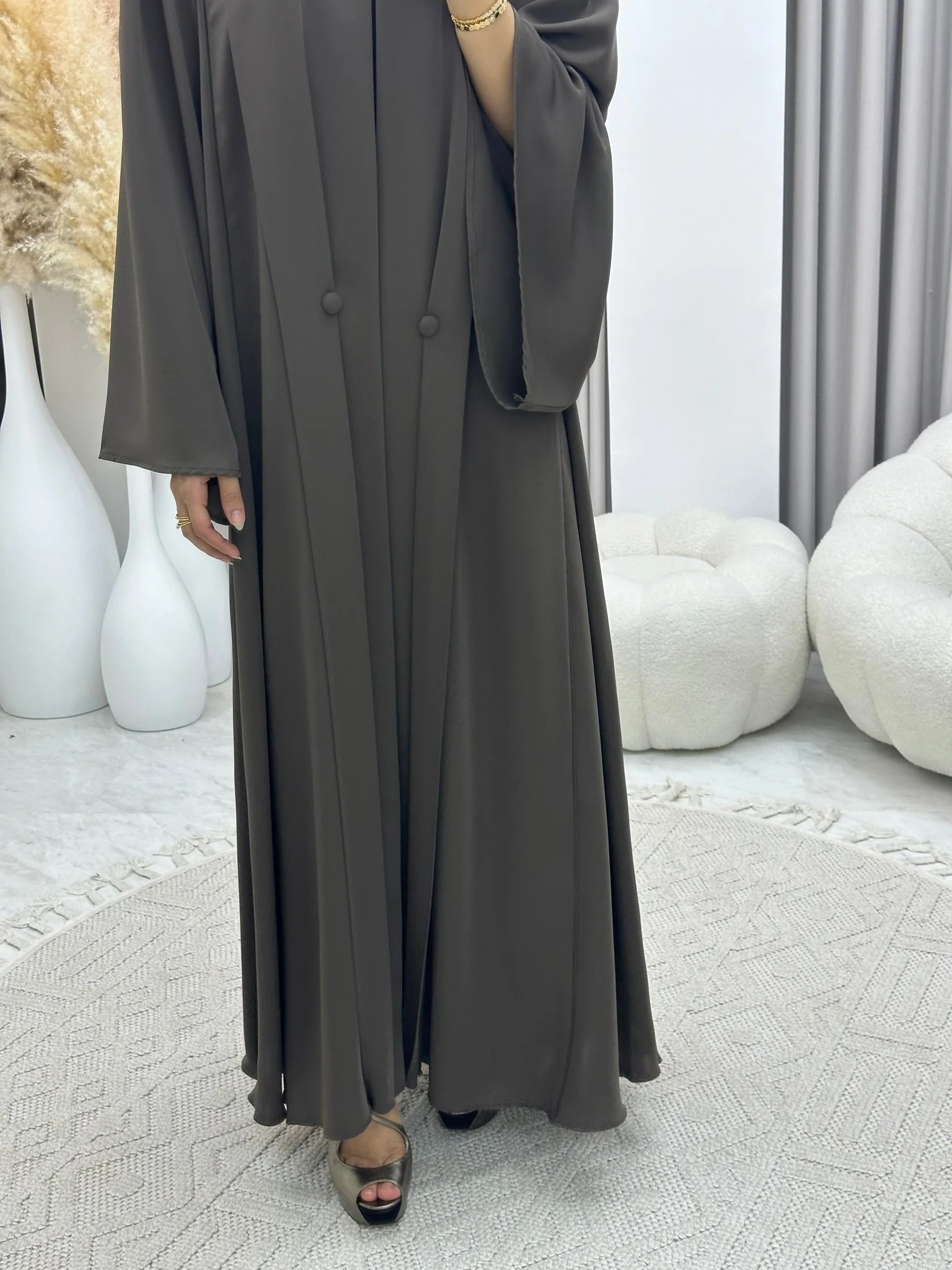C RTW 0280 Olive Nada Abaya - Image 8