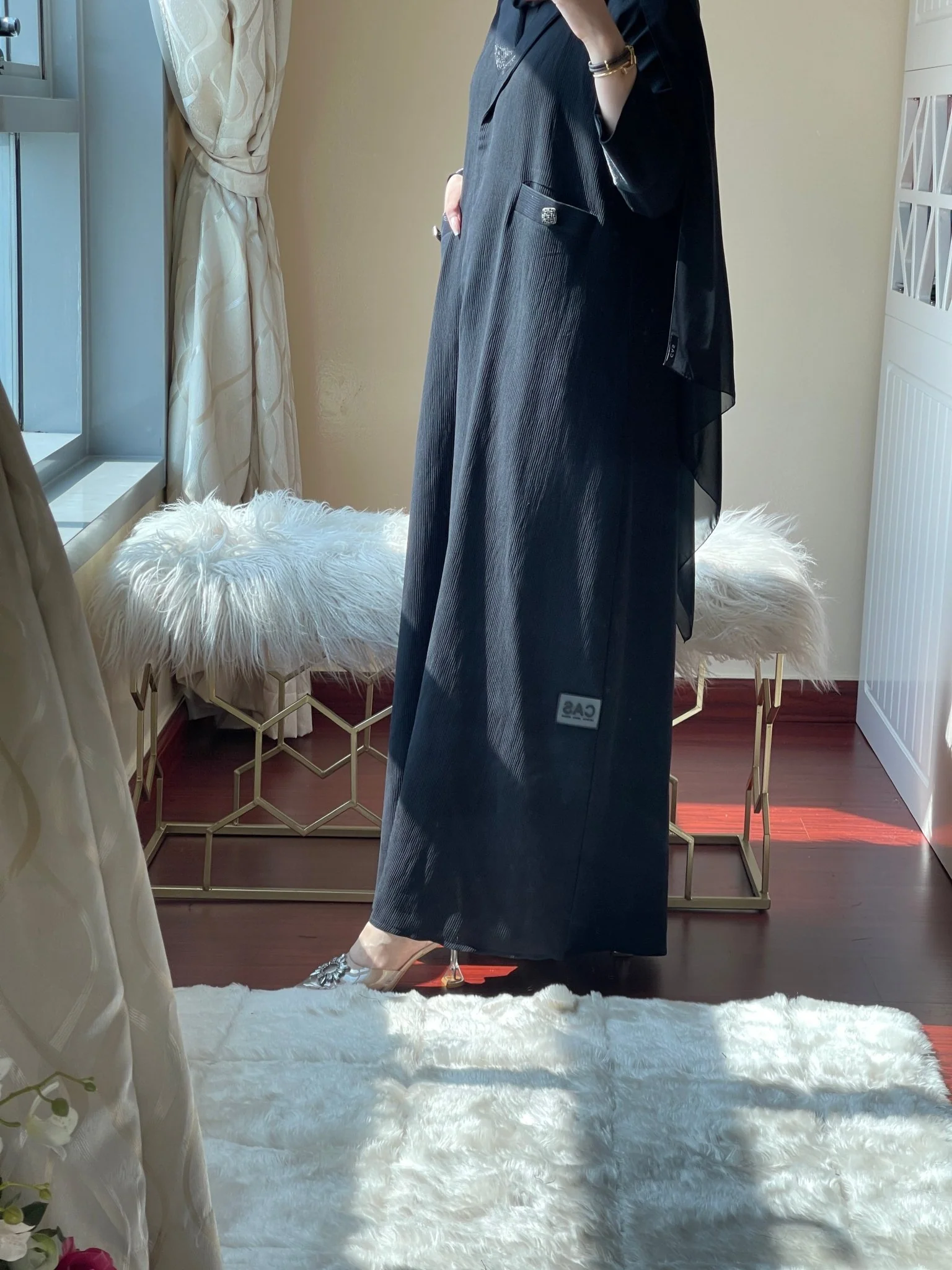 C-RTW-Black-Work-Coat-Abaya-Set-39 - Image 8