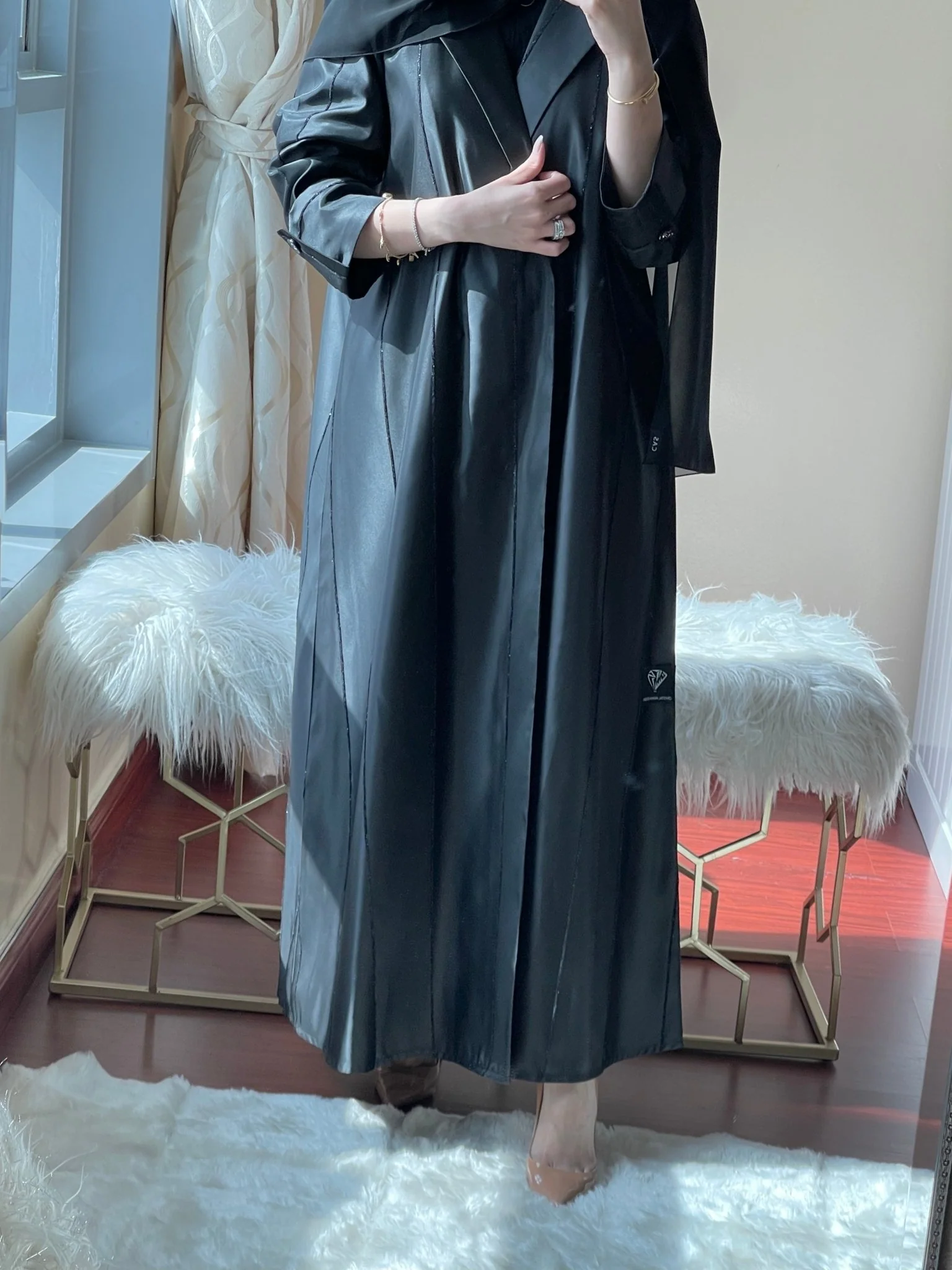C-RTW-Jacquard-Ramadan-Abaya-08 - Image 3
