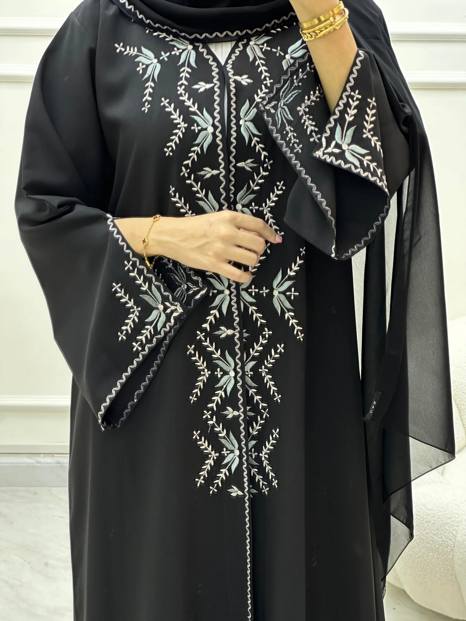 C RTW Ramadan Black Eid Abaya 03 - Image 11