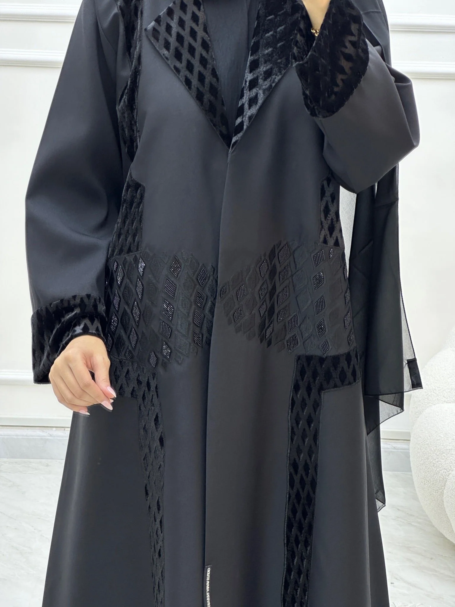 C RTW Ramadan Black Eid Abaya 42 - Image 2