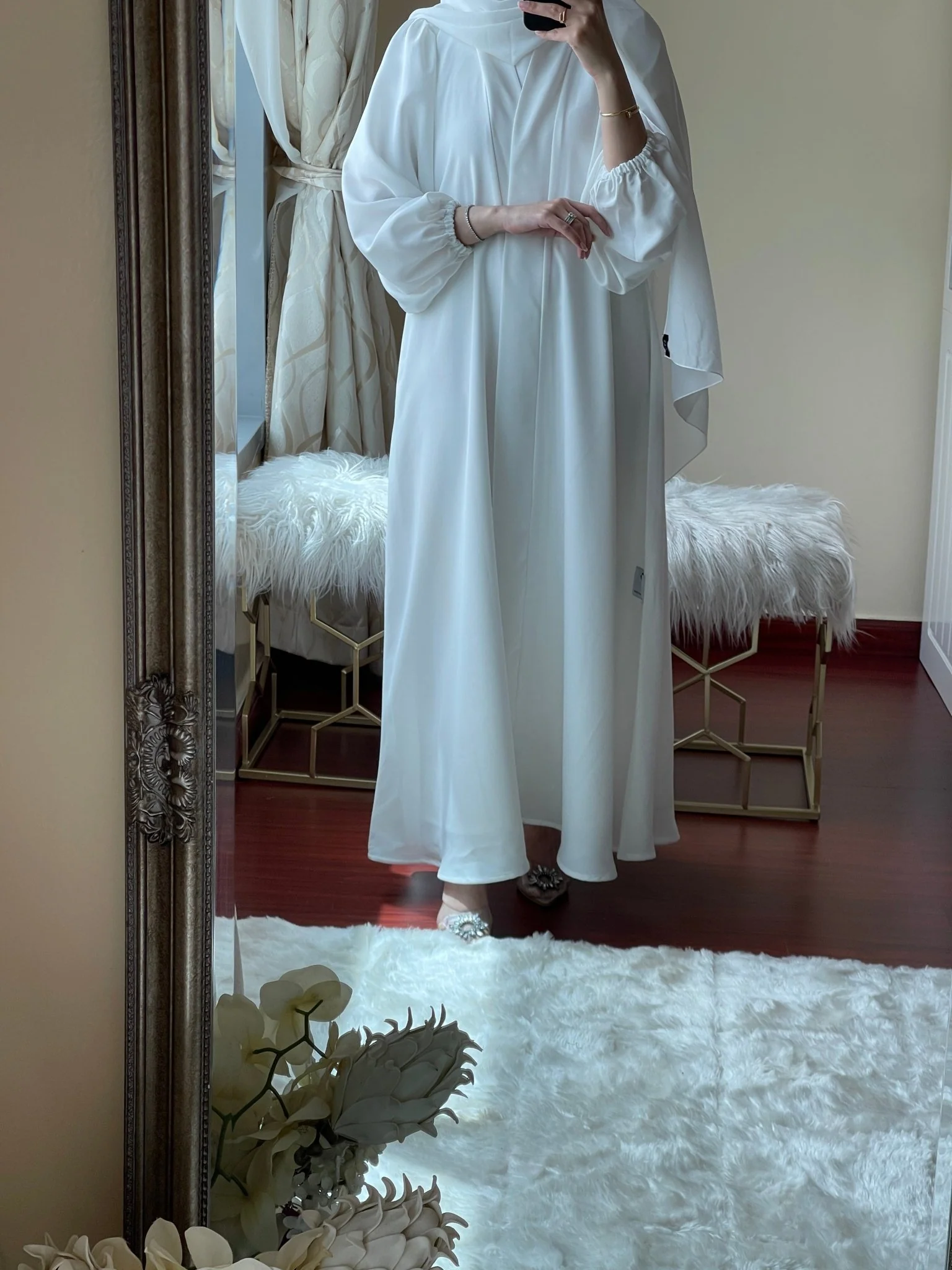 C-White-Nada-Abaya - Image 6