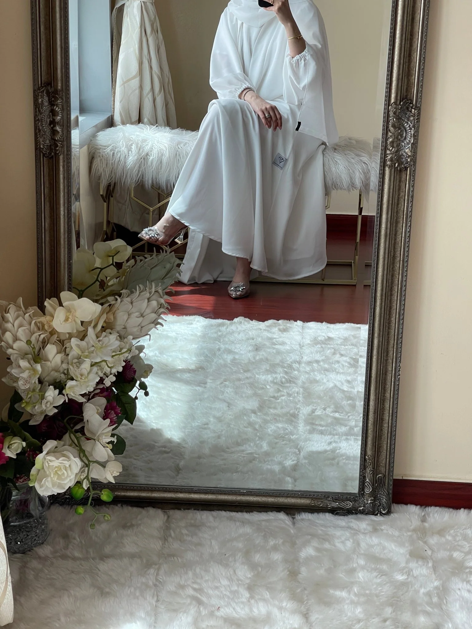 C-White-Nada-Abaya - Image 8