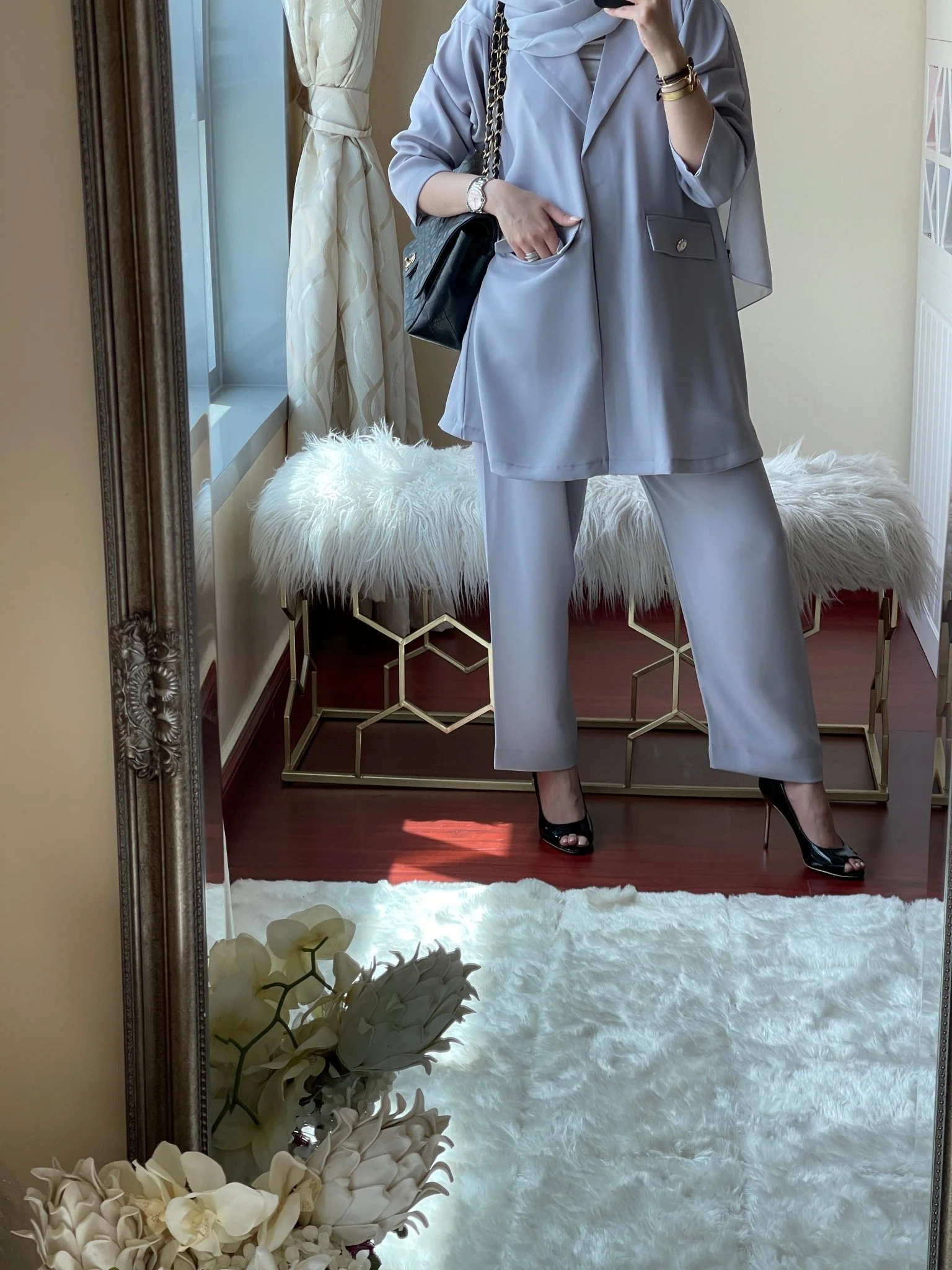 CB-LightGrey-Coat-Set - Image 5