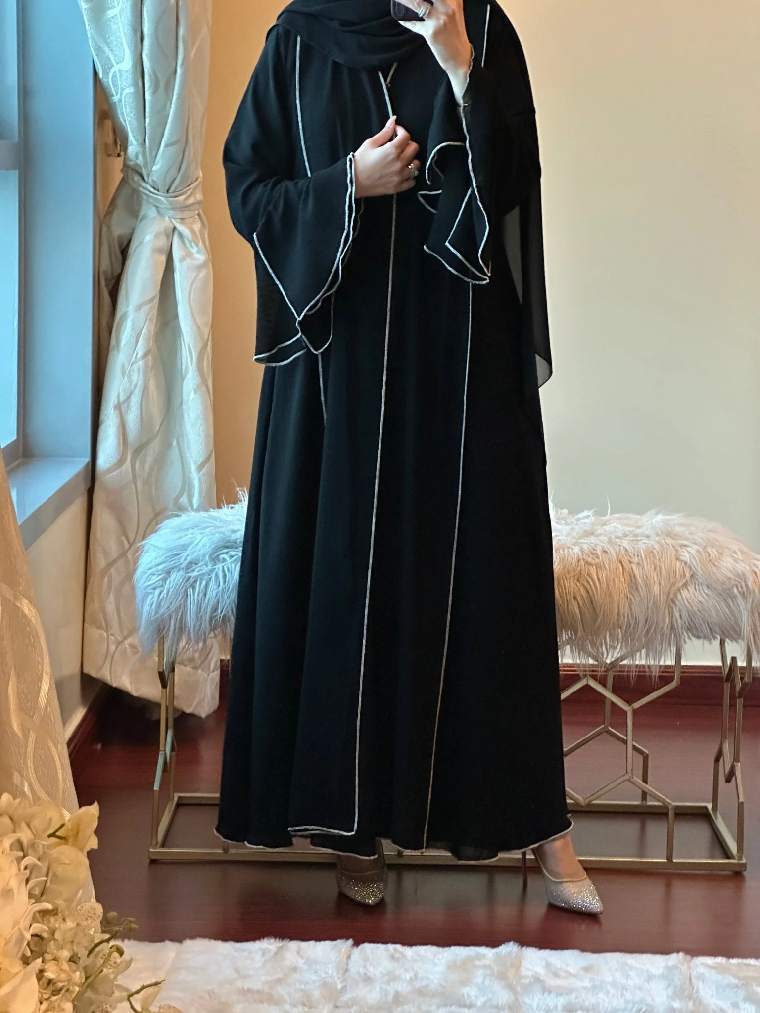 CR-Black-Abaya-13 - Image 6