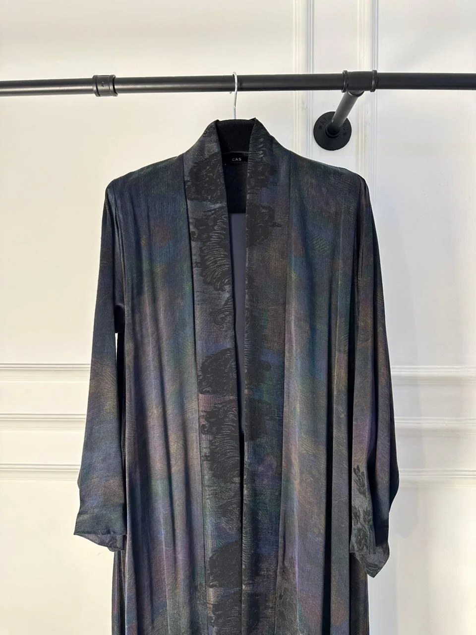 RTW Premium Dark Blue Abaya - Image 3